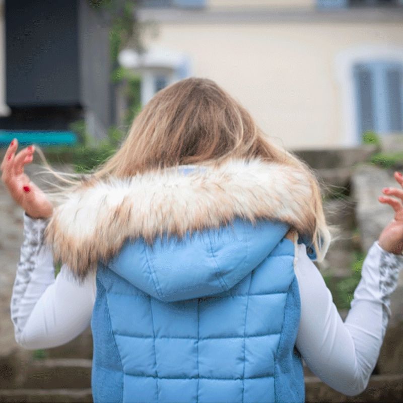 Pénélope Store - Doudoune sans manche femme Roger bleu artic | - Ohlala