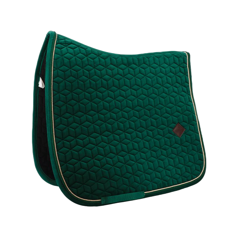 Kentucky Horsewear - Tapis de dressage Velvet Vert foncé | - Ohlala