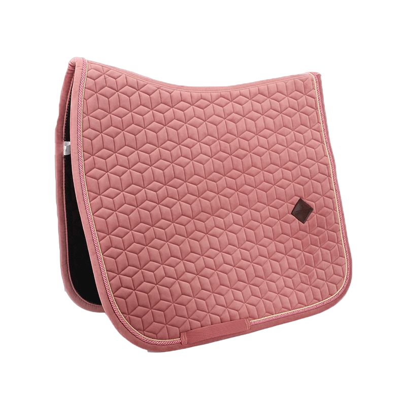 Kentucky Horsewear - Tapis de dressage Velvet Vieux Rose | - Ohlala