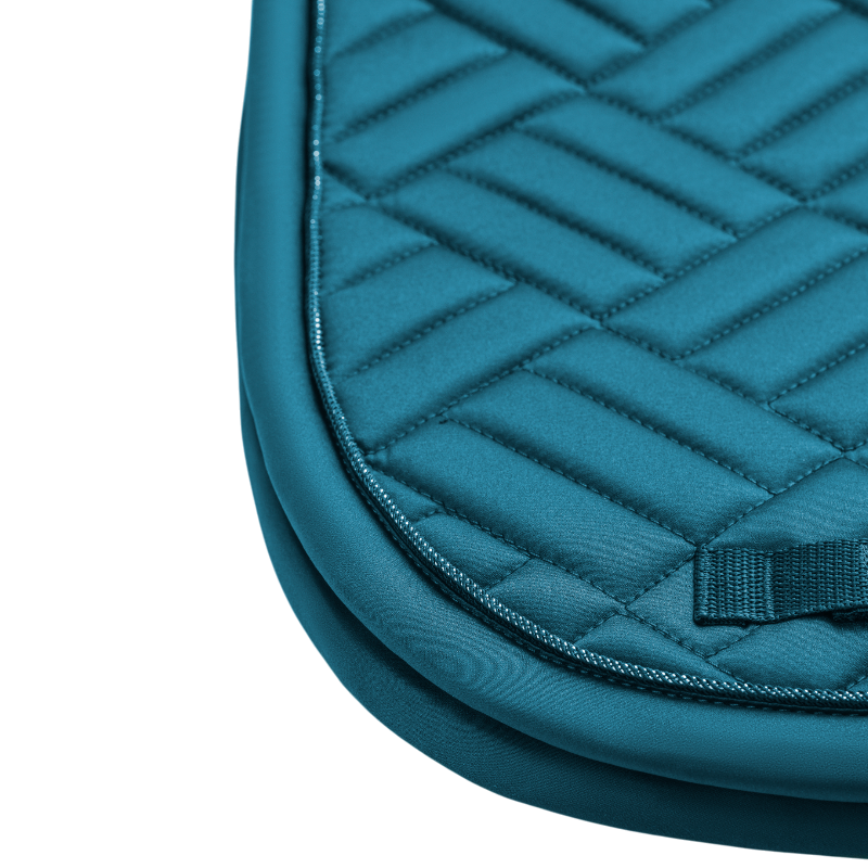 Equestrian Stockholm - Tapis de selle Modern Teal Blue | - Ohlala