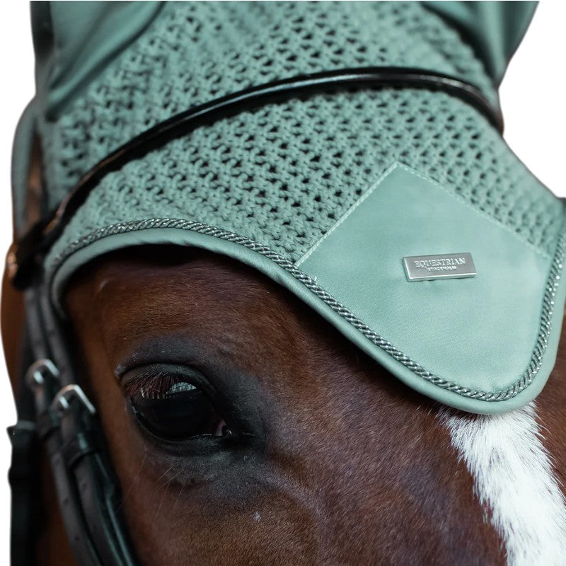 Equestrian Stockholm - Bonnet pour chevaux Modern Mint Green | - Ohlala