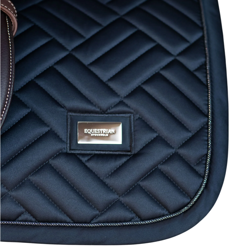 Equestrian Stockholm - Tapis de selle Modern midnight blue | - Ohlala