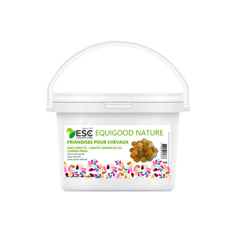 ESC Laboratoire - Friandises Equigood Nature sans sucres et naturelles 1kg | - Ohlala