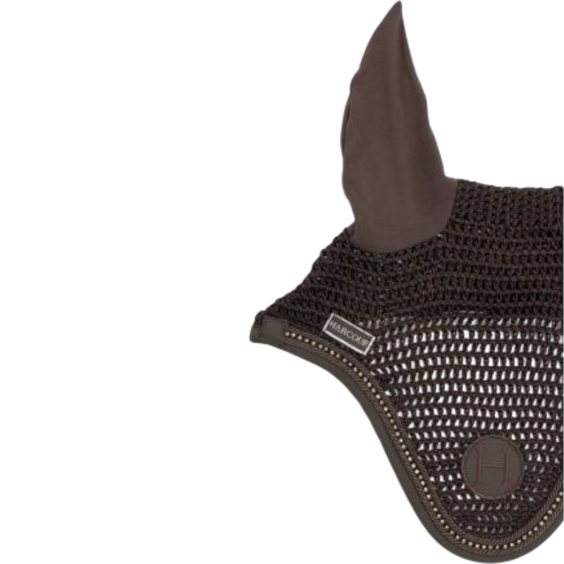 Harcour - Bonnet pour chevaux Fablir cacao | - Ohlala