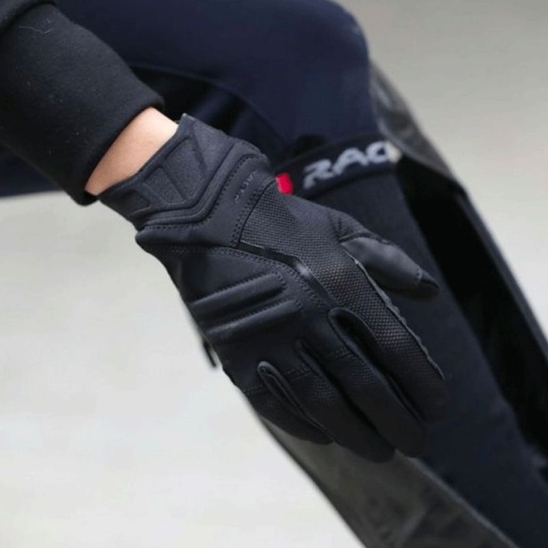 Racer - Gants d'équitation Révélation noir | - Ohlala