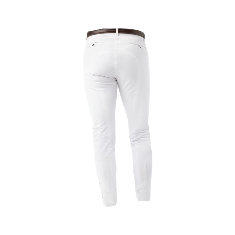 Equithème - Pantalon d'équitation homme Georg blanc