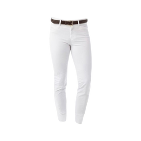 Equithème - Pantalon d'équitation homme Georg blanc
