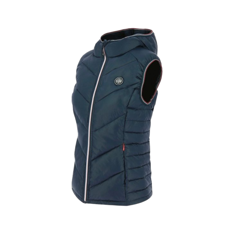 Equithème - Gilet sans manches matelassé femme Lea marine | - Ohlala