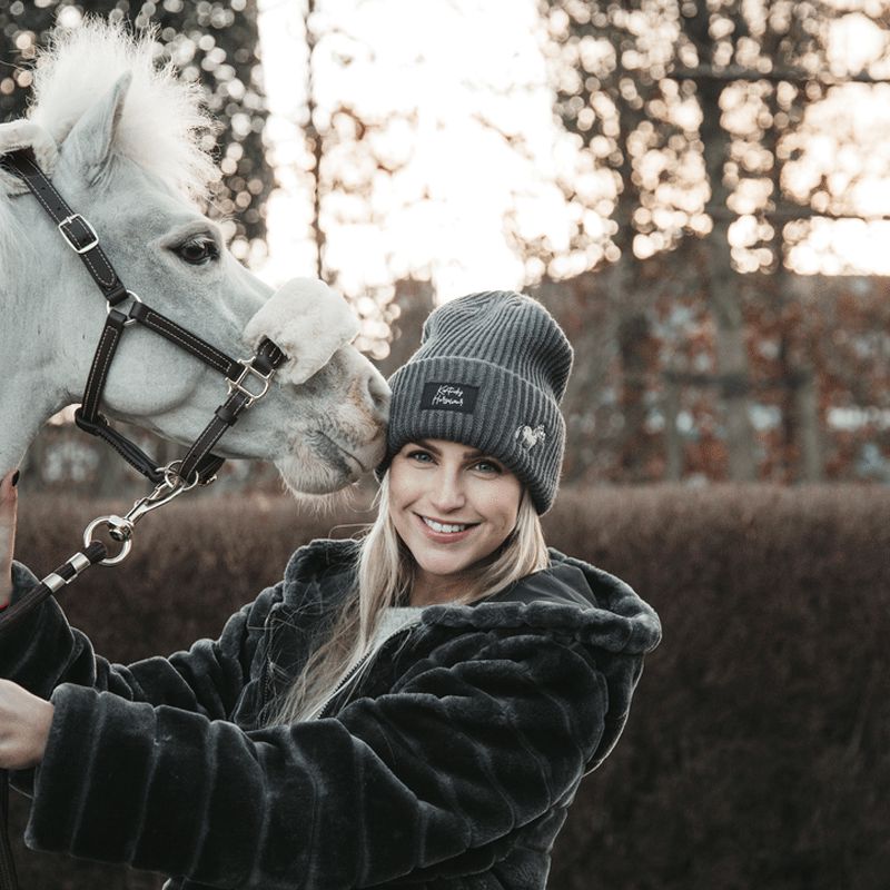 Kentucky - Bonnet pour cavalier Sammy gris | - Ohlala