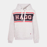 Hagg - Sweat hoodie à capuche gris | - Ohlala