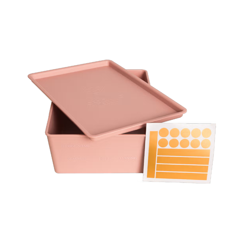 Grooming Deluxe - Boîte à nourriture avec couvercle vieux rose | - Ohlala