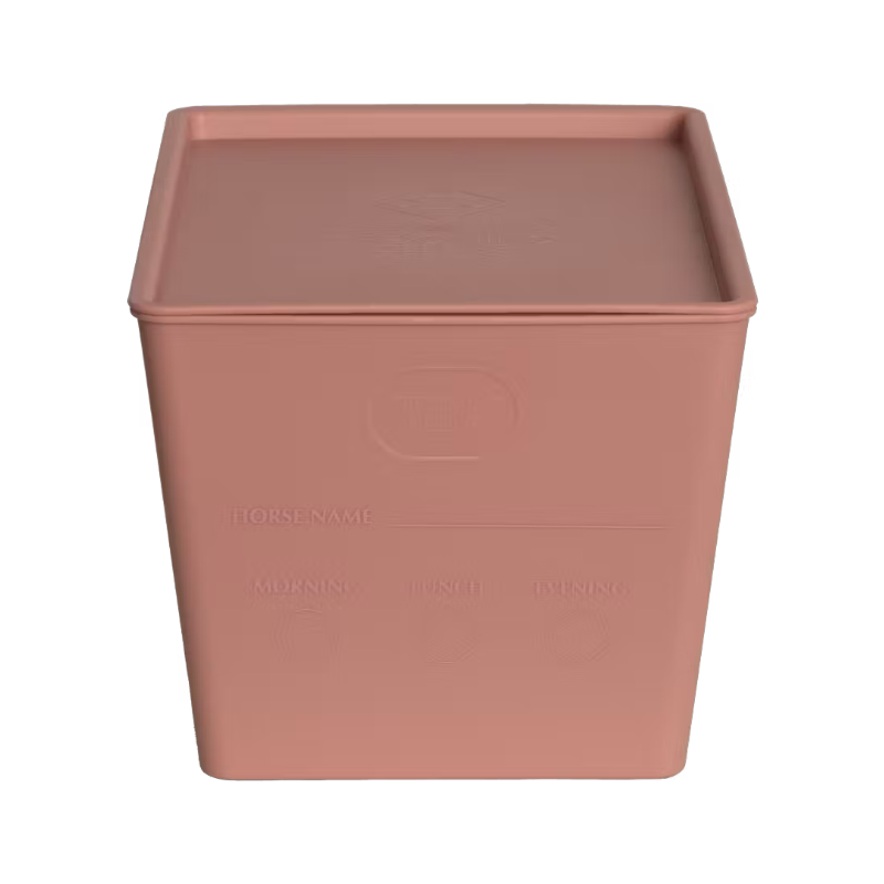 Grooming Deluxe - Boîte à nourriture avec couvercle vieux rose | - Ohlala