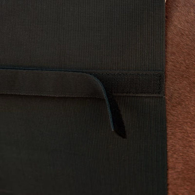 Grooming Deluxe - Ceinture ventrale pour cheval noir | - Ohlala