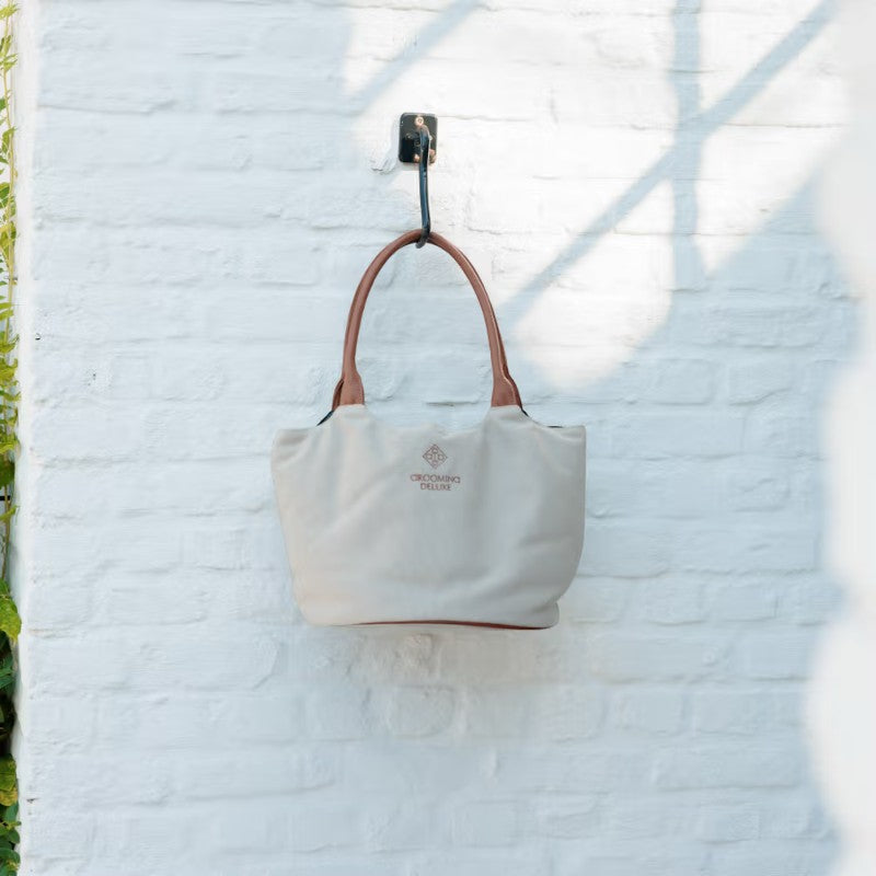Grooming Deluxe - Sac de Grooming Canvas beige | - Ohlala