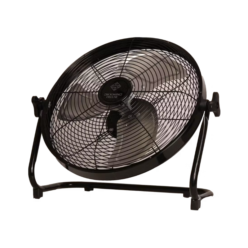 Grooming Deluxe - Ventilateur sans fil noir | - Ohlala