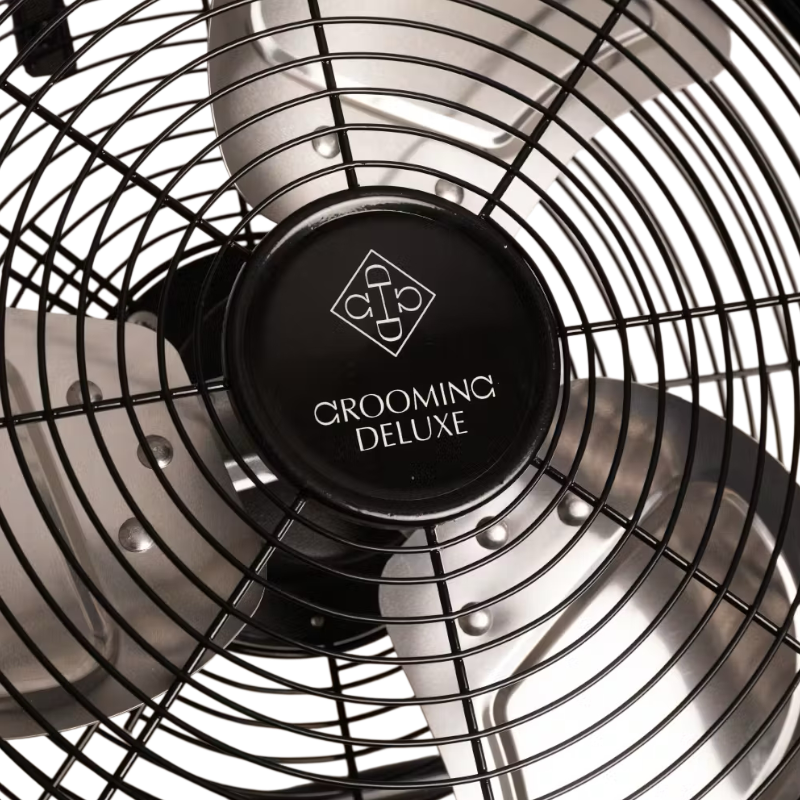 Grooming Deluxe - Ventilateur sans fil noir | - Ohlala