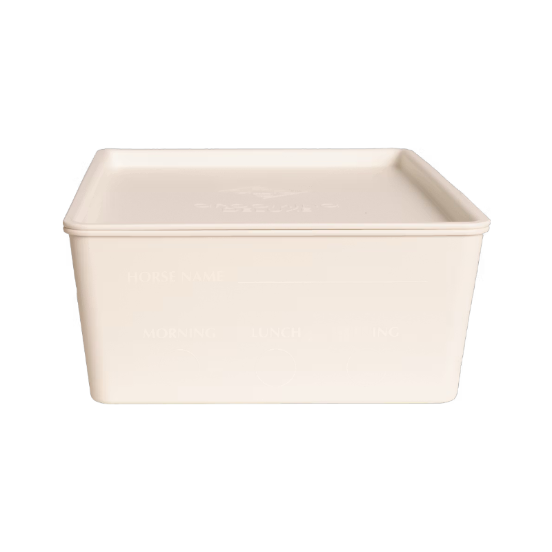 Grooming Deluxe - Boîte à nourriture avec couvercle blanc | - Ohlala