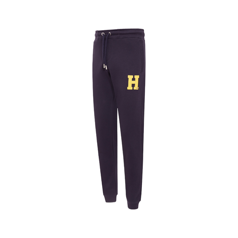 Hagg - Men's jogging pants navy/yellow