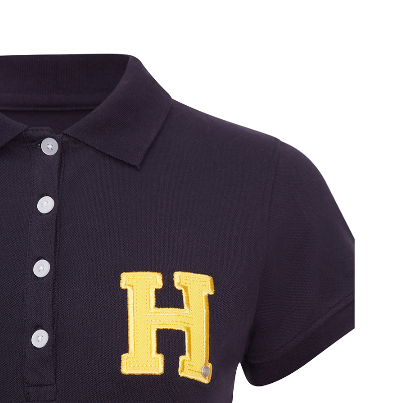 Hagg - Polo manches courtes femme marine/ jaune