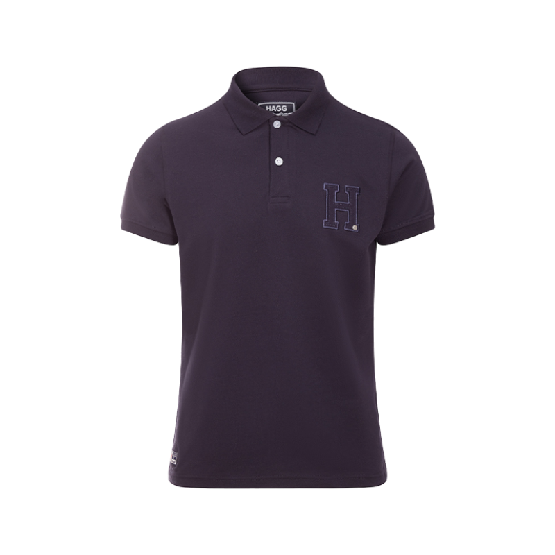 Hagg - Polo manches courtes homme marine