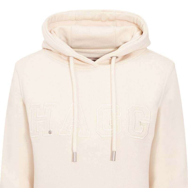 Hagg - Women's beige hoodie