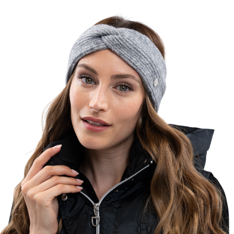 Harcour - Bandeau femme Ali gris chiné | - Ohlala