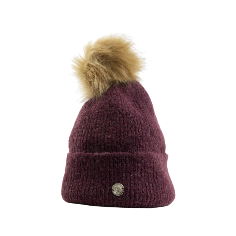 Harcour - Bonnet femme Anto figue | - Ohlala