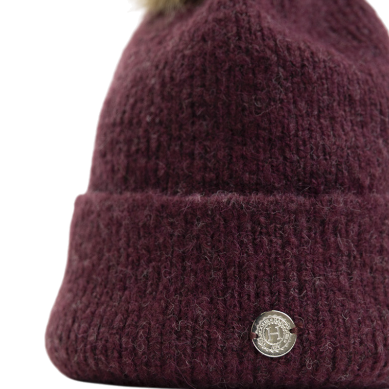 Harcour - Bonnet femme Anto figue | - Ohlala