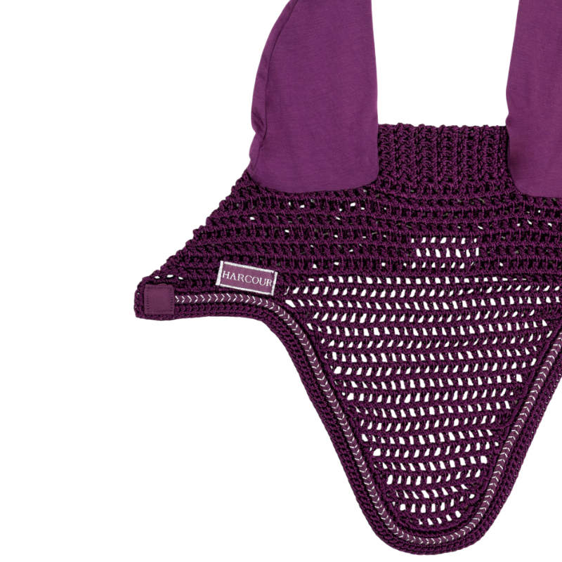 Harcour - Bonnet pour chevaux Aska figue | - Ohlala