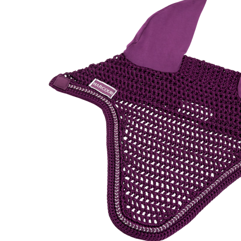 Harcour - Bonnet pour chevaux Aska figue | - Ohlala