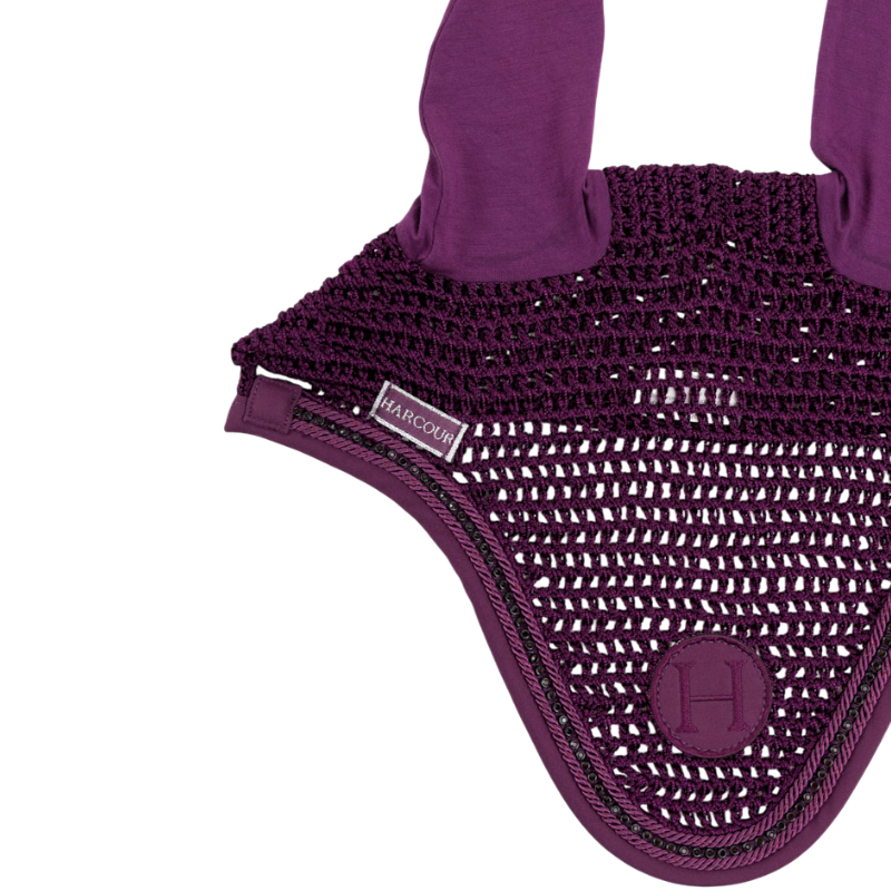 Harcour - Bonnet pour chevaux Fablir figue | - Ohlala