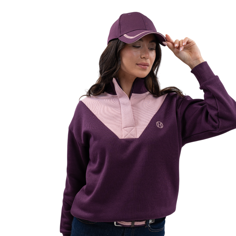 Harcour - Casquette unisexe Alois figue | - Ohlala