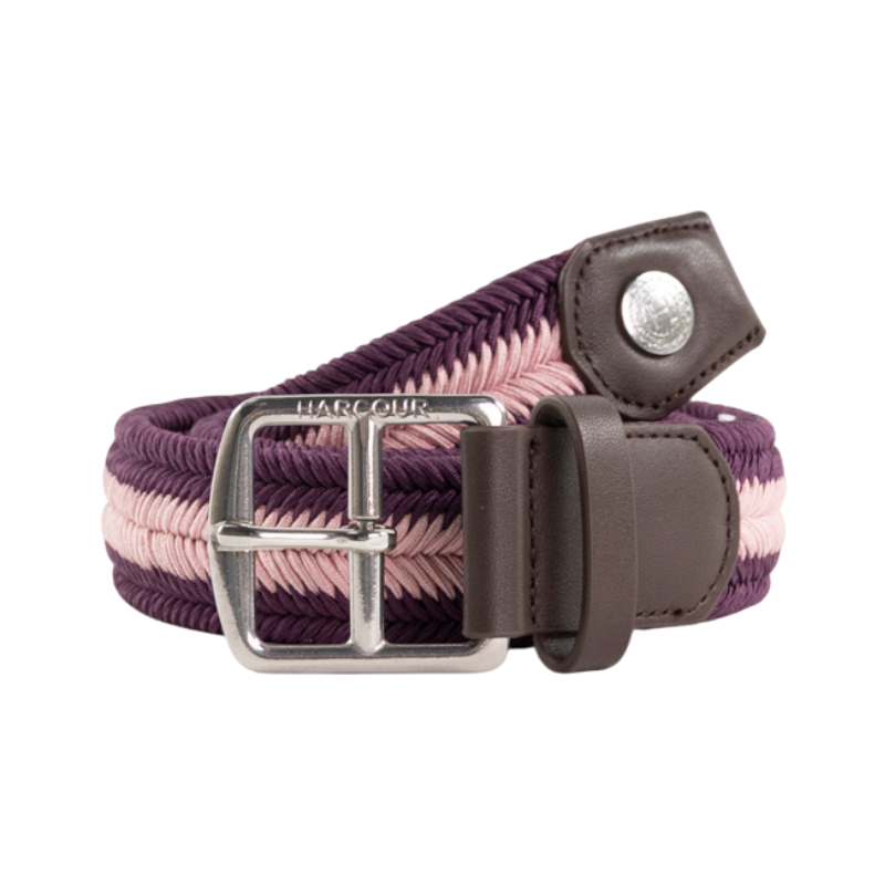 Harcour - Ceinture Bana figue/ pivoine | - Ohlala