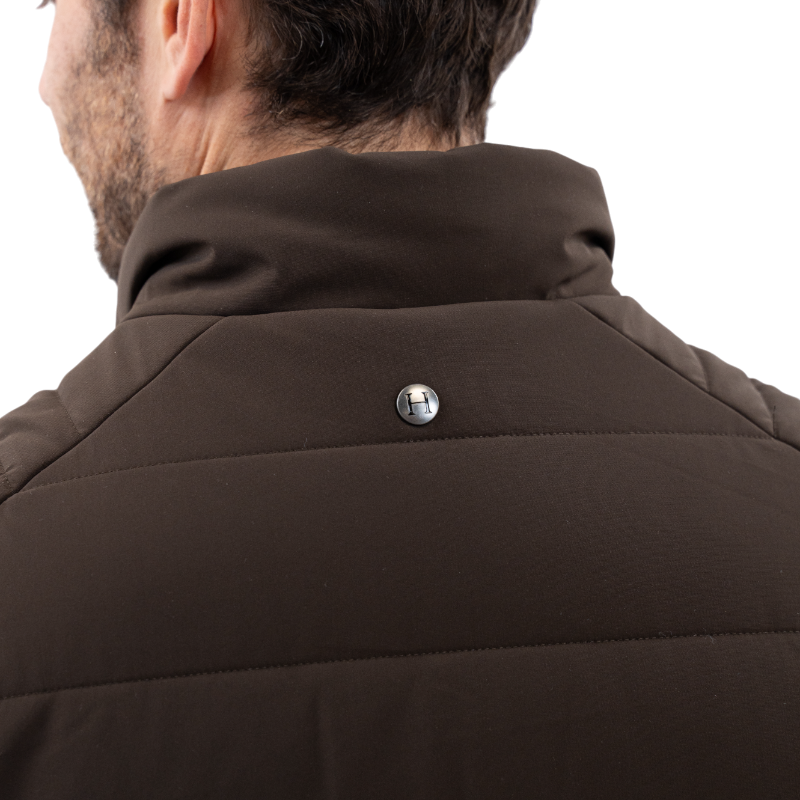 Harcour - Doudoune sans manches homme Boston cacao | - Ohlala