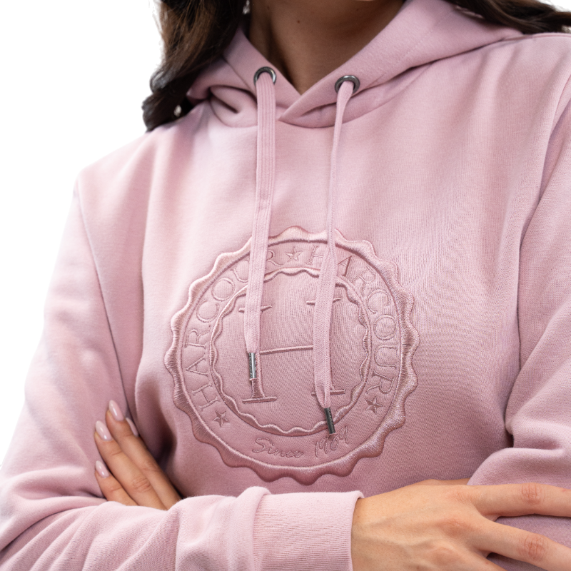 Harcour - Sweat à capuche unisexe Samy pivoine | - Ohlala