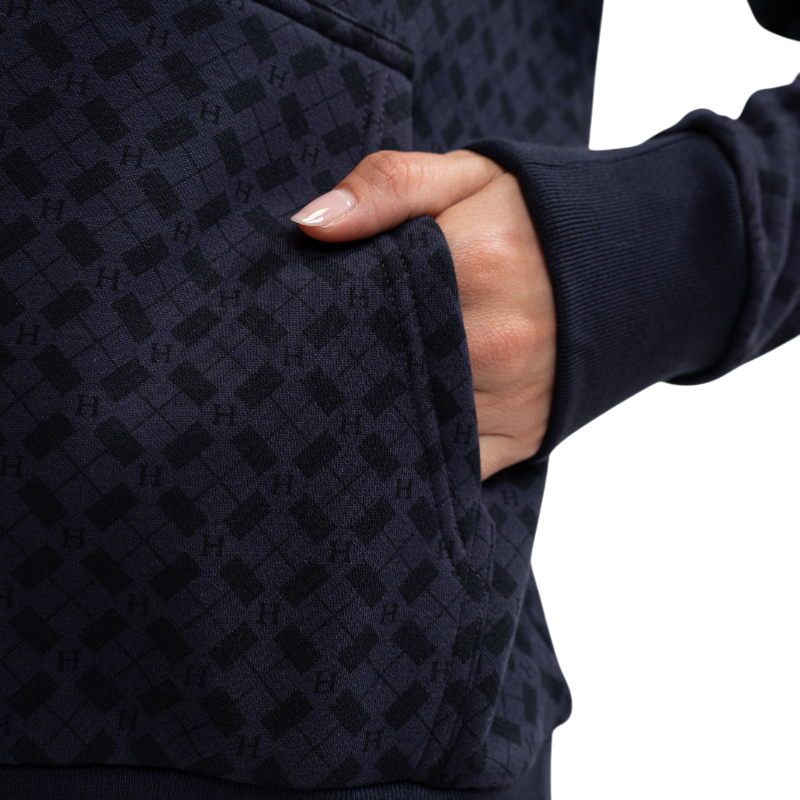 Harcour - Sweat à capuche unisexe Samy tartan | - Ohlala