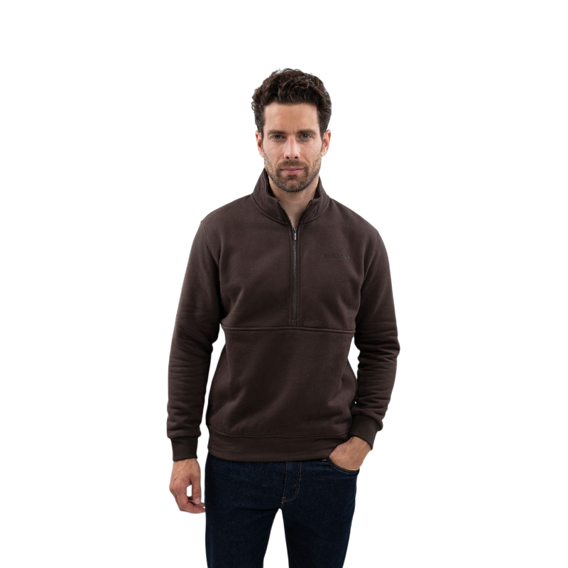 Harcour - Sweat manches longues homme Swabo cacao | - Ohlala