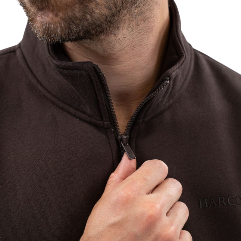 Harcour - Sweat manches longues homme Swabo cacao | - Ohlala