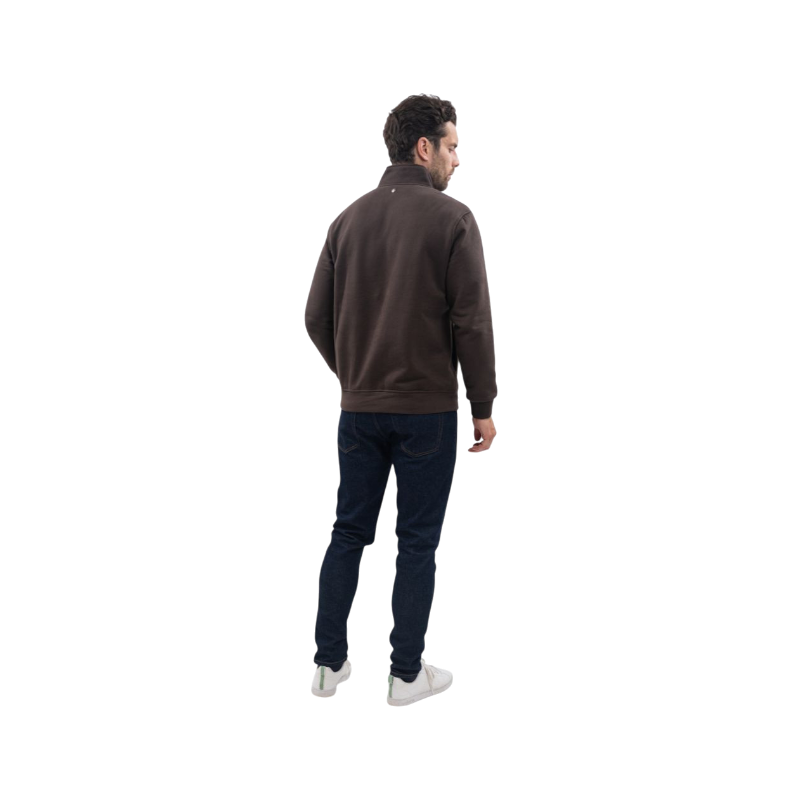 Harcour - Sweat manches longues homme Swabo cacao | - Ohlala