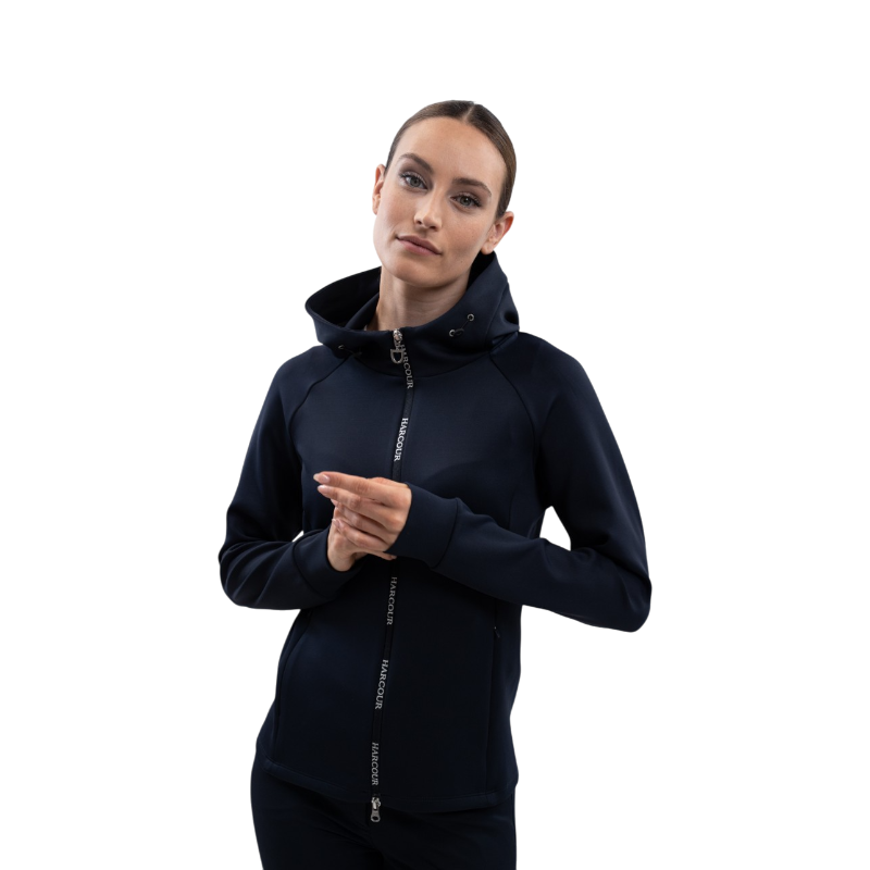 Harcour - Sweat technique zippé femme Ava marine | - Ohlala