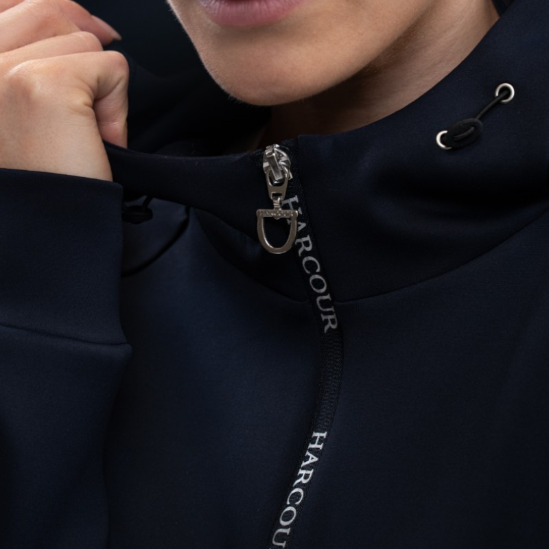 Harcour - Sweat technique zippé femme Ava marine | - Ohlala
