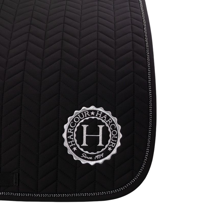 Harcour - Tapis de dressage Alaska noir | - Ohlala
