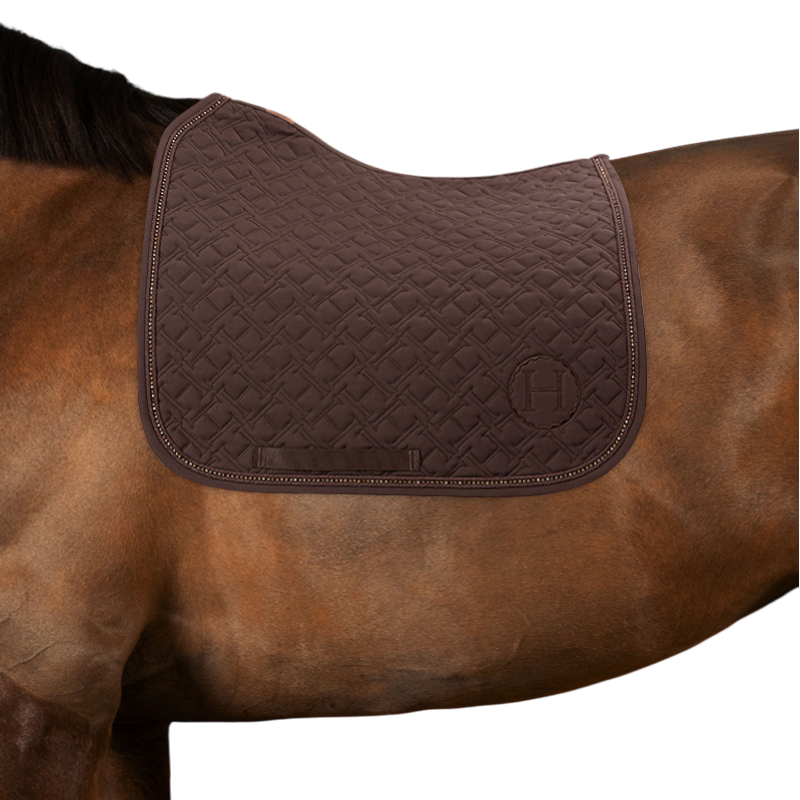 Harcour - Tapis de dressage Saphir cacao | - Ohlala