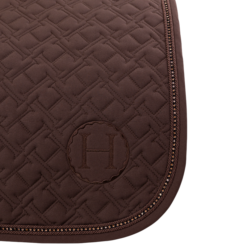 Harcour - Tapis de dressage Saphir cacao | - Ohlala