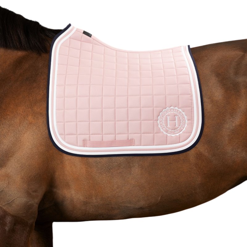 Harcour - Tapis de dressage Soft pivoine | - Ohlala
