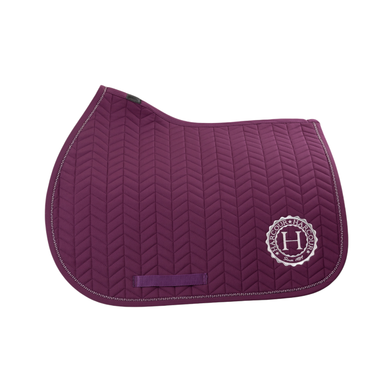 Harcour - Tapis de selle Alaska figue | - Ohlala