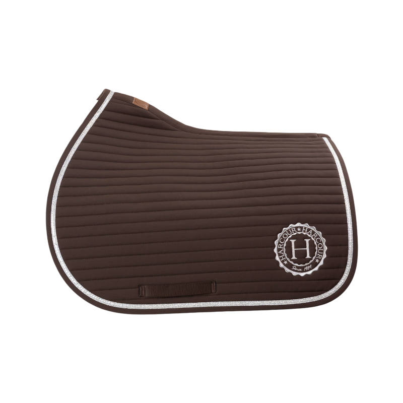 Harcour - Tapis de selle Karembar cacao | - Ohlala