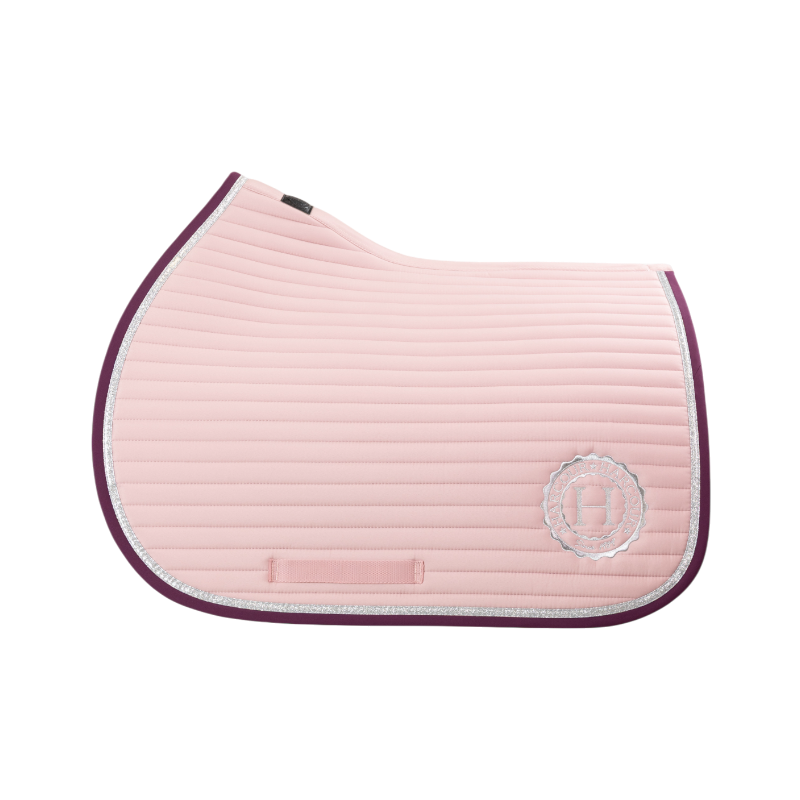 Harcour - Tapis de selle Karembar pivoine | - Ohlala