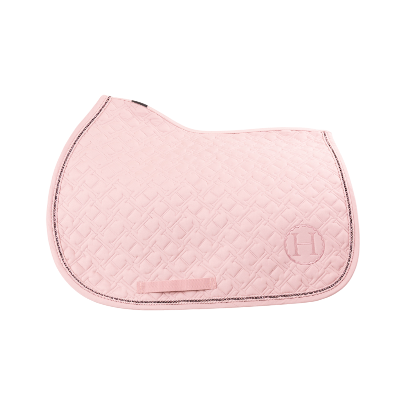 Harcour - Tapis de selle Saphir pivoine | - Ohlala