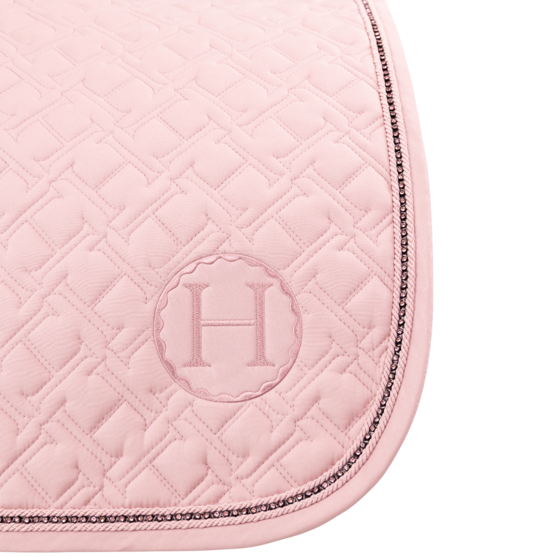 Harcour - Tapis de selle Saphir pivoine | - Ohlala